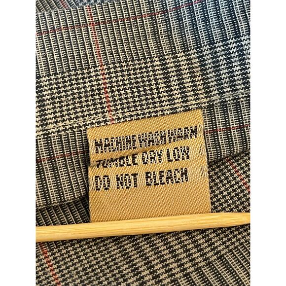 Cobra Creek Men's dark Gray  plaid button up shirt XLT - Picture 5 of 5